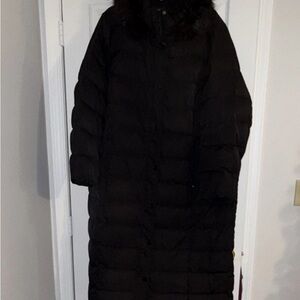 Lands' End Women's Plus 2X Max 600 Down Long Maxi Coat